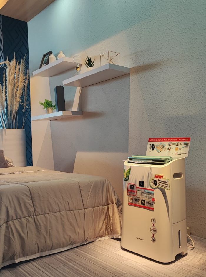 Penggunaan Dehumidifier Sharp untuk mendapatkan udara segar dan sehat.