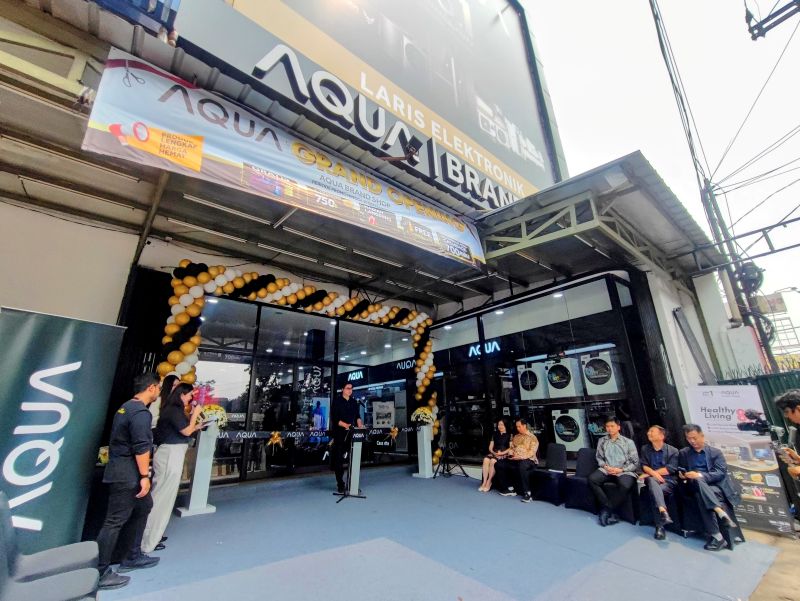 Bawa Konsep Smart Living, AQUA Brand Shop Kini Hadir di Cibinong
