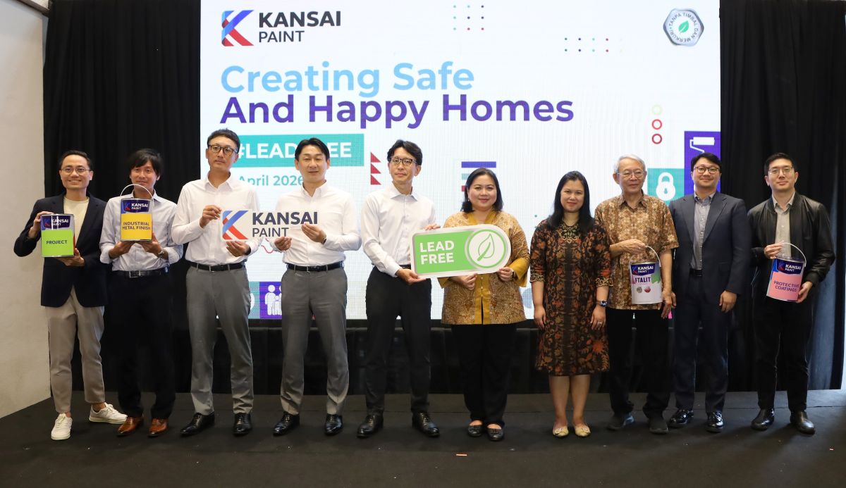 Pentingnya Cat Bebas Timbal untuk Rumah Sehat, Ini Inovasi dari KANSAI PAINT