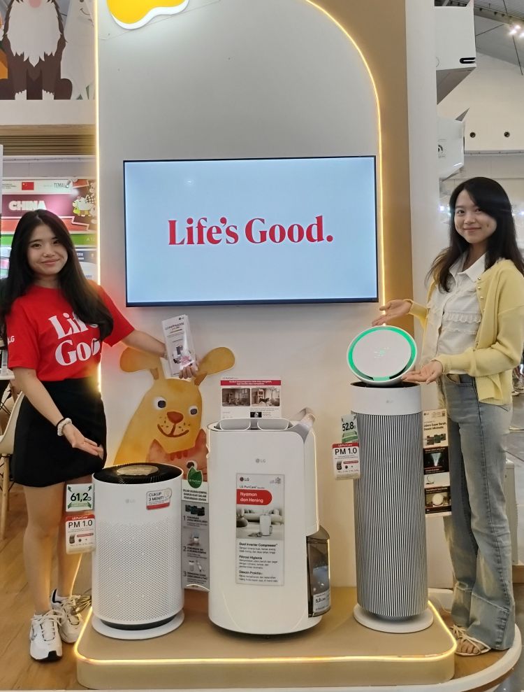 LG PuriCare Hadir di IIPE 2026, Bawa Solusi Udara Nyaman untuk Rumah Bersama Anabul