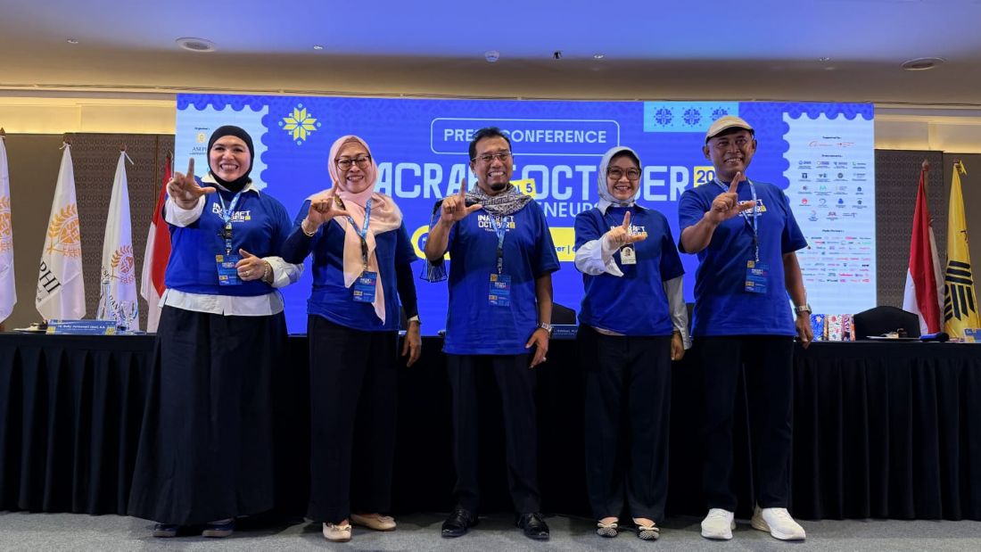 Teknologi Bertemu Kriya Nusantara, INACRAFT Oktober 2026 Resmi Dibuka Hari Ini