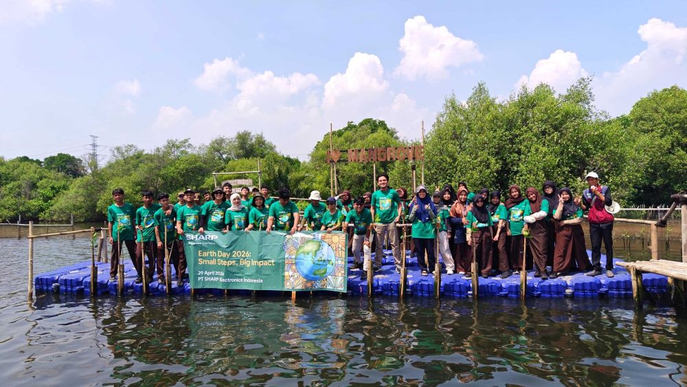 Sharp Indonesia Ajak Generasi Muda Terapkan Gaya Hidup Eco-Friendly di Hari Bumi 2026